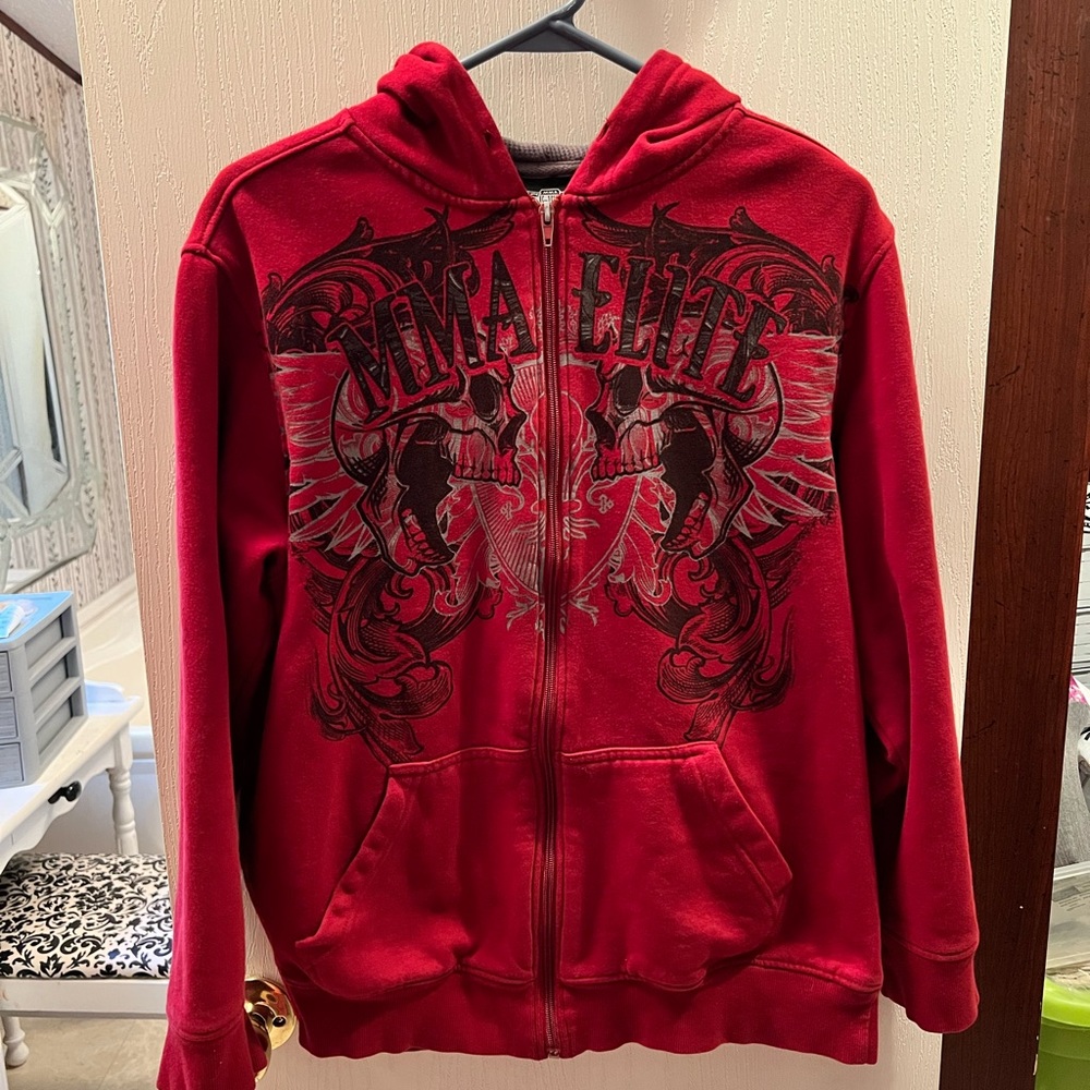 Mens zip up hoodie